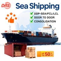 Solution de livraison de fret maritime flexible porte-à-porte DDP FCL LCL depuis la Chine