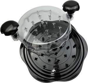 Triturador de Pollo Redondo con Base Antideslizante y Tapa Transparente - Product Image 1