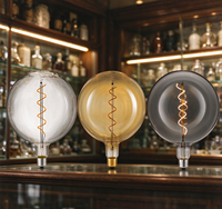 Ampoule LED vintage à filament 4W G200 2200K dimmable E27 E26 B22 pour la décoration de restaurant