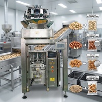 Automatische multihead weger vffs verpakkingsmachine droog fruit en gemengde noten vulmachine