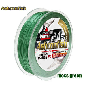 Ashconfish PE línea de pesca hueca Super Power resistente a la abrasión increíble Superline Zero Stretch Smaller Stream Lake River - Product Image 6