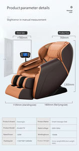2025 Luxus Thai-<span class=keywords><strong>Massage</strong></span> 4D Vollautomatischer Zero-Gravity-Massagesessel 3D Ganzkörpermassagegerät mit Heiz- und Rollfunktion für die Füße - Product Image 4