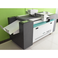 Máquina automática de corte y embalaje de cartón A4, máquina cortadora de etiquetas plotter de corte