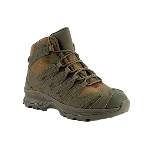 Factory Wholesale Men's Brown/Khaki Leather Zip-Up Outdoor Climbing Anti-slip Lightweight Waterproof Desert <b>Hiking</b> <b>Boots</b> - Product Image 3