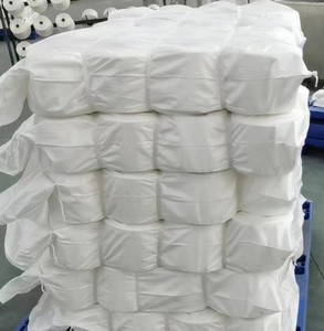 Nguyên trắng 40S kéo sợi <span class=keywords><strong>Polyester</strong></span> 100% Vòng <span class=keywords><strong>Polyester</strong></span> kéo sợi xoáy nhỏ gọn để đan dệt - Product Image 6