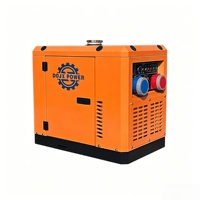 Générateur diesel mobile super silencieux 5-8KW 480V 60/50Hz ATS AVR Démarrage à distance Direct usine Alimentation de secours domestique et extérieure