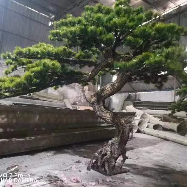 Künstliche Pflanzen Baum Wohnkultur Bonsai Baum Kunststoff Pflanzen Töpfe Garten Landschafts bau moderne gefälschte Pflanzen