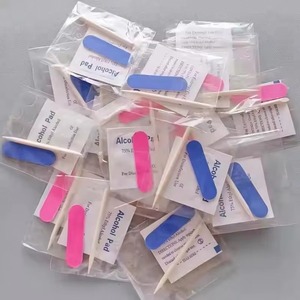 3pcs Mini Orange Wood <b>Nail</b> <b>File</b> Set Double Sided Sandpaper Emery Board Portable Travel Kit - Product Image 5