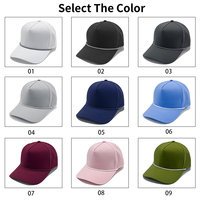Gorra de Golf Deportiva Unisex de Cinco Paneles Personalizada, de Poliéster/Nailon, Impermeable, con Orificios Perforados con Láser
