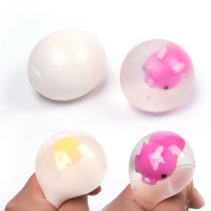 Juguetes de Pelota de Agua con Forma de Yema de Huevo, Divertidos, para Aliviar el Estrés, de TPR Suave, Venta al Por Mayor - Product Image 5