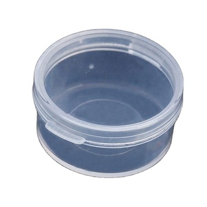 Hot Selling 5g Transparent Sealed Plastic Packaging Box Sample Sauce Cream Portable Cosmetic <b>Container</b> 3.0*1.5cm - Product Image 1