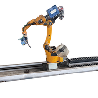 Cellule de soudage CNC Universal Robots 6 axes avec table rotative de précision pour composants de moteur et boîtier de boîte de vitesses