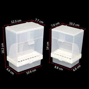 Pigeon Parrot Automatic Cage Hanging <strong>Feeders</strong> for <strong>Birds</strong> Pet Splash-proof Food Container - Product Image 3