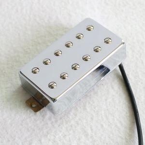 Micros <span class=keywords><strong>humbucker</strong></span> pour guitare LP, modèle DL52, avec 12 vis de réglage pour le poteau, aimant Alnico 5, encapsulés à la cire, couvercle en plastique et laiton, style <span class=keywords><strong>vintage</strong></span> années 60 - Product Image 5