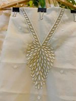 Ensemble de vêtements traditionnels indiens pour femmes, en organza pur, brodé à la main, comprenant un kurta, un pantalon et un dupatta, vêtements ethniques de créateurs, vente en gros