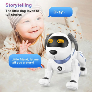 Sıcak satış elektronik programlama evcil çok fonksiyonlu dans aktivite Robot köpek uzaktan kumanda interaktif elektronik yavru - Product Image 6