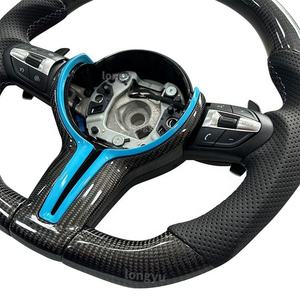 Volante de fibra de carbono para BMW 4 Series M4 F32 F33 F36 420i 428i 430i 435i 440i <span class=keywords><strong>420d</strong></span> 430d 435d <span class=keywords><strong>XDrive</strong></span> - Product Image 4