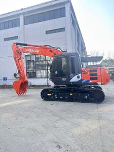 Excavadora de orugas hidráulica Hitachi ZX120 usada de alto rendimiento, modelo 2023, componentes de núcleo de bomba PLC Kawasaki, engranaje de Motor - Product Image 3