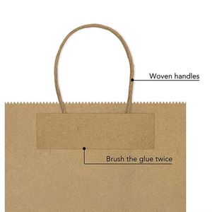 Bolsas de Papel Kraft Personalizadas con su Logotipo, Precio de Fábrica en China, para Regalos y Compras - Product Image 4