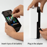 Petit diffuseur d'arôme en plastique professionnel Machine électrique à piles distributeur automatique de parfum d'air utilisation d'hôtel sans eau