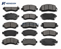 Plaquettes de frein automobiles D1998 83504371, production personnalisée de haute qualité, plaquettes de frein en céramique pour Jeep OEM