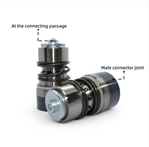 Acoplador Hidráulico de Cara Plana Push-Pull para John Deere 7200R 8320R 9460R 5BM5DCPV, Reemplaza RE203206 RE256693 - Product Image 1