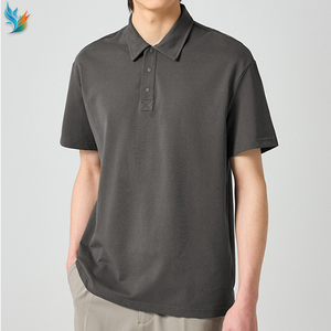 <span class=keywords><strong>Polo</strong></span> <span class=keywords><strong>T</strong></span>-shirt personnalisé OEM, respirant, logo brodé, uni, sport, manches courtes, polos de golf pour hommes - Product Image 2