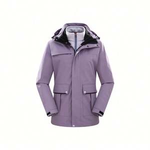 Chaqueta Softshell 3 en 1 para Hombre, de Secado Rápido, Delgada, Nueva, Ropa de Exterior, Chaqueta Cortavientos Táctica para Hombre - Product Image 2