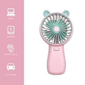 Ventilateur portable USB de bureau rechargeable 2025, mini-ventilateur de poche pliable pour usage extérieur, idéal pour les hôtels - Product Image 6