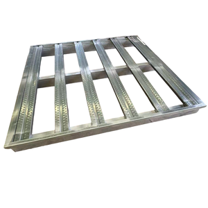 Fabriek Groothandel Hoge Laadcapaciteit <span class=keywords><strong>Transport</strong></span> Logistiek Lading Opslag Metalen Stalen Pallet Voor <span class=keywords><strong>Transport</strong></span> - Product Image 3