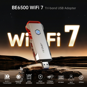 <span class=keywords><strong>Adaptateur</strong></span> WiFi <span class=keywords><strong>sans</strong></span> <span class=keywords><strong>fil</strong></span> mini USB3.0 EP-BE1679 avec puce MTK7925, WiFi7 Tri-bande 2.4/5/6GHz, 6500Mbps, <span class=keywords><strong>pour</strong></span> PC portable - Product Image 6