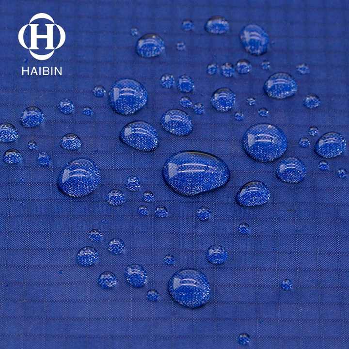 HB High Strength 30D Ripstop Nylon Fabric, Waterproof & Windproof, OEM