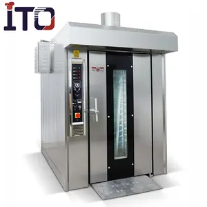 Bakery Machine Industries 16 Tray Electric Rotary Rack Oven For Sales