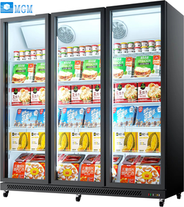 Refrigerador Comercial con Inversor, Refrigerador de Bajo Ruido con Enfriamiento por Aire, Garantía, Congelador de Ahorro de Energía, <span class=keywords><strong>Vitrina</strong></span> <span class=keywords><strong>para</strong></span> Tiendas - Product Image 5
