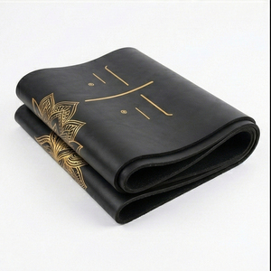 Tapete de <span class=keywords><strong>Yoga</strong></span> de Doble Capa de TPE Premium con Logotipo Personalizado OEM, 6mm, Antideslizante, Ecológico, para Pilates, Ejercicio, Gimnasia, con Bolsa de Transporte - Product Image 4