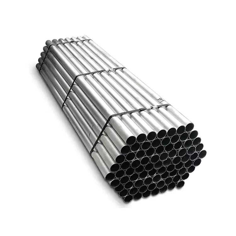 6063 Aluminum Alloy Round Tube Extruded Straight 12m