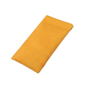 Étui à lunettes rectangulaire en tissu, sac de rangement portable pour lunettes de soleil, étui pour femme, ambre orange, rose millennial, bleu poussière, olive - Product Image 5