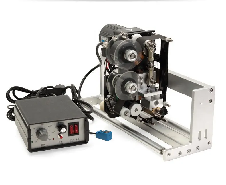 Máquina de codificação para máquina de embalagem, calor impressão fita de expiração data lote codificação impressora
