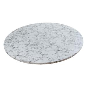 Mantel de PEVA estampado con respaldo de franela para mesa de cóctel de vinilo redondo de 100 a 110cm para bares, hoteles, uso comercial de marca - Product Image 5