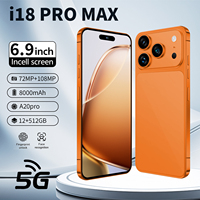 Nouveau Téléphone 2026 18 Pro Max Vente en Gros Smartphone Original Débloqué 5G Téléphone Mobile Original 18 Pro Max 5G