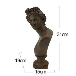 <span class=keywords><strong>Figurine</strong></span> d'artisanat en résine sur buste de David personnalisée en gros pour la décoration de la maison; <span class=keywords><strong>figurine</strong></span> d'anime cadeau en résine directement fabriquée en usine - Product Image 2