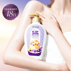 Loción corporal perfumada de helado de vainilla personalizada de fábrica OEM <span class=keywords><strong>BIOAQUA</strong></span>, <span class=keywords><strong>crema</strong></span> aromática no grasosa nutritiva para el cuidado de la piel seca - Product Image 5