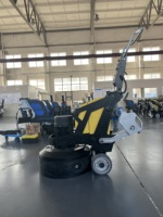 Meuleuse et polisseuse à béton terrazzo automatique à haute vitesse de rotation CFS-C69 avec 12 disques à vendre