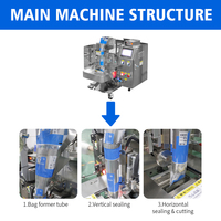 Machine de comptage et d'emballage multicanal pour granulés de bonbons en acier inoxydable 304