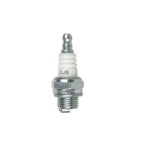 Bougies d'allumage Cham Pion CJ8 844 Copper Plus pour petits moteurs BPMR7A BM6A BM8A pour tondeuses à gazon, tronçonneuses, débroussailleuses