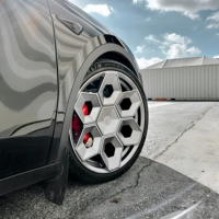 Jantes Forgex forgées 19 20 21 22 pouces, design hexagonal 5x112 5x114 5x120 5x130, compatibles avec BMW Audi Porsche Model Y Model 3