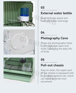 <span class=keywords><strong>2025</strong></span> Nieuwe Vogelkooi Show Vogels Vogel Show Kooi Display Kooien Voor Papegaai - Product Image 6
