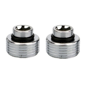 Adaptador de grifo de latón con rosca macho G1/2"(20mm) de 12/14/16/18/20mm, accesorios para grifos de baño, adaptador desviador - Product Image 1