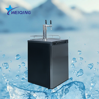 Distributeur de fût en acier inoxydable pour machine à bière pression portable avec système de pression CO2 Réfrigération 220V pour les fêtes Méthode de l'eau