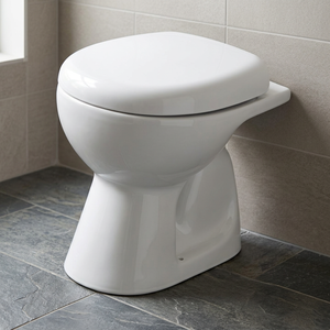 WC en céramique carré de style européen avec siphon en S, sanitaires pour salle de bain - Product Image 5